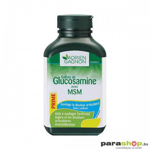 ADRIEN GAGNON GLUCOSAMINE AVEC MSM B/30