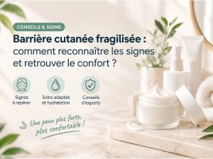 Barrière cutanée fragilisée : signes et soins adaptés