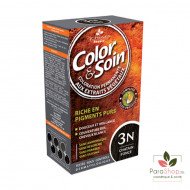 3 CHÊNES COLOR & SOIN COLORATION 3N CHÂTAIN FONCE 3 CHÊNES COLOR & SOIN COLORATION 3N CHÂTAIN FONCE