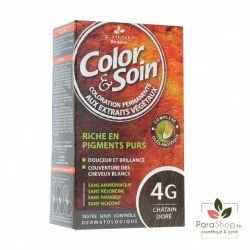 3 CHÊNES COLOR & SOIN COLORATION 4G CHATAIN DORE