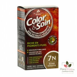 3 CHÊNES COLOR & SOIN COLORATION 7N BLOND NOISETTE 3 CHÊNES COLOR & SOIN COLORATION 7N BLOND NOISETTE