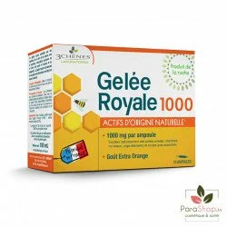 3 Chenes Gelee Royale 1000 Regenerant Et Revitalisant 10 Ampoules