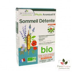 3 CHENES PHYTO AROMICELL’R SOMMEIL DETENTE 20 AMPOULES 3 CHENES PHYTO AROMICELL’R SOMMEIL DETENTE 20 AMPOULES