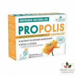 3 CHENES PROPOLIS 10 AMPOULES