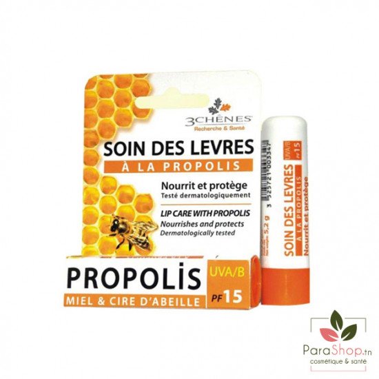 3 CHENES PROPOLIS STICK SOIN DES LEVRES