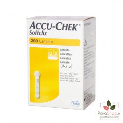 ACCU-CHEK SOFTCLIX LANCETTES BOITE DE 200 ACCU-CHEK SOFTCLIX LANCETTES BOITE DE 200