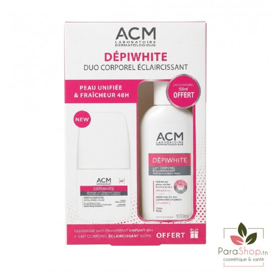 ACM DEPIWHITE Duo Corporel Eclaircissant ACM DEPIWHITE Duo Corporel Eclaircissant