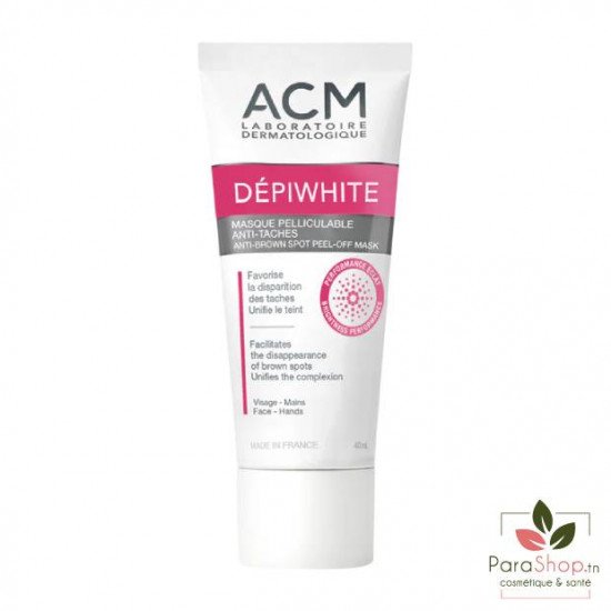 ACM DEPIWHITE MASQUE PELLICULABLE ANTI TACHES 40ML