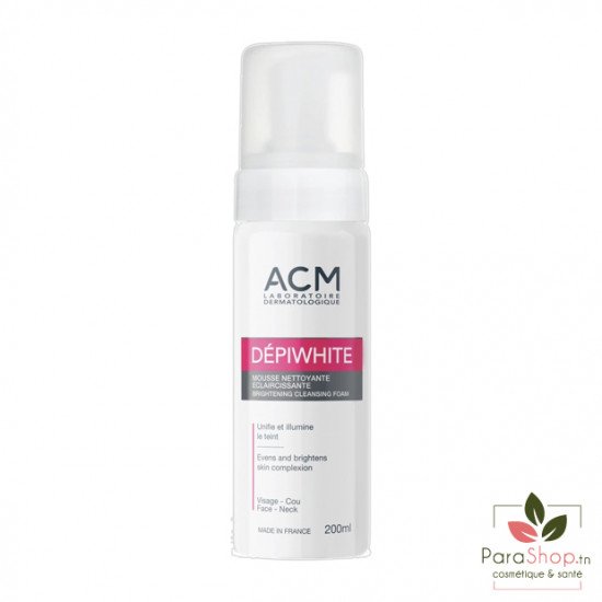 ACM DEPIWHITE MOUSSE NETTOYANTE ECLAIRCISSANTE 200ML