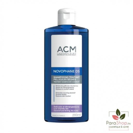 ACM NOVOPHANE DS Shampooing Traitant Pellicules Seches 200ML ACM NOVOPHANE DS Shampooing Traitant Pellicules Seches 200ML