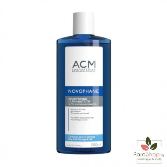 ACM NOVOPHANE Shampooing Ultra Nutritif 200ML ACM NOVOPHANE Shampooing Ultra Nutritif 200ML