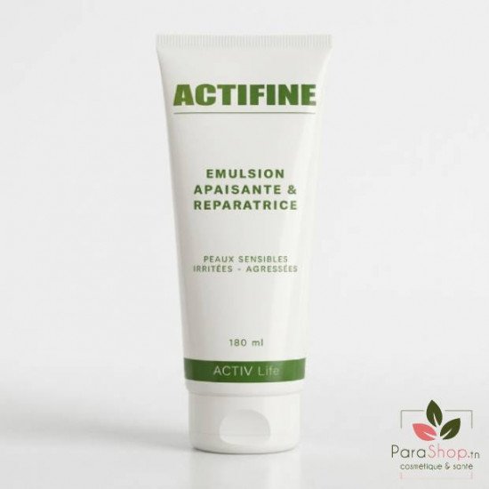 ACTIV LIFE ACTIFINE EMULSION APAISANTE REPARATRICE 180ML ACTIV LIFE ACTIFINE EMULSION APAISANTE REPARATRICE 180ML