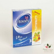 ADAMS PROTECT 3 PRESERVATIFS - Tuttifrutti