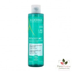 ADERMA BIOLOGY AC Gel Moussant Nettoyant Purifiant 200ML ADERMA BIOLOGY AC Gel Moussant Nettoyant Purifiant 200ML