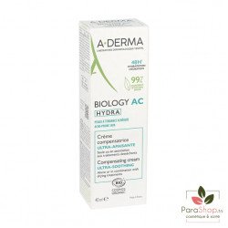 ADERMA BIOLOGY AC HYDRA Creme Compensatrice Ultra Apaisante 40ML