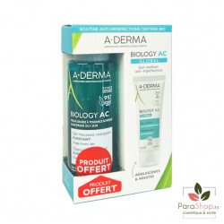 ADERMA BIOLOGY DUO AC GLOBAL  +  GEL MOUSSANT 100ML OFFERT ADERMA BIOLOGY DUO AC GLOBAL  +  GEL MOUSSANT 100ML OFFERT