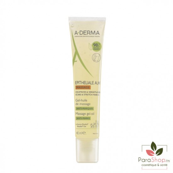 ADERMA EPITHELIALE A.H MASSAGE Gel huile Anti-marques