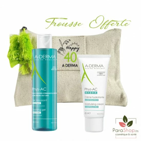 ADERMA PACK BIOLOGY AC HYDRA + Gel Nettoyant Purifiant 200ML ADERMA PACK BIOLOGY AC HYDRA + Gel Nettoyant Purifiant 200ML