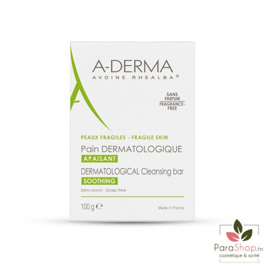 Aderma Pain Dermatologique Apaisant 100G