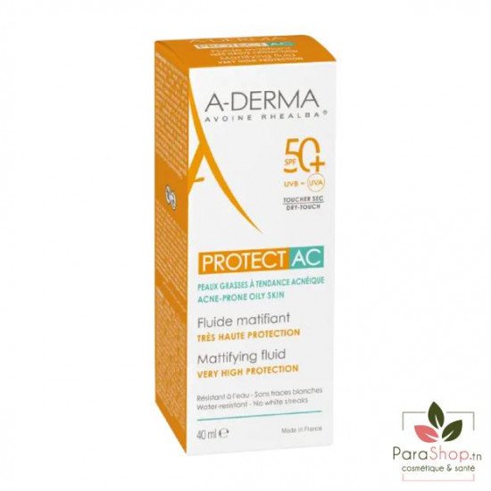 ADERMA PROTECT AC Fluide Matifiant SPF50+ ADERMA PROTECT AC Fluide Matifiant SPF50+