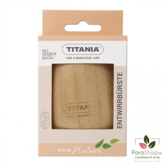 TITANIA Brosse Demelante A Picots Plastiques Sur 3 Niveaux - 2870 TITANIA Brosse Demelante A Picots Plastiques Sur 3 Niveaux - 2870