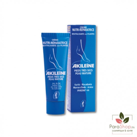 AKILEINE CREME NUTRI REPARATRICE PIEDS SECS 50ML