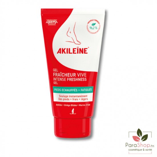 AKILEINE GEL FRAICHEUR VIVE 75ML AKILEINE GEL FRAICHEUR VIVE 75ML