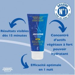 AKILEINE MASQUE DE NUIT REVITA-LISSANT 100ML