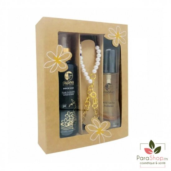 ALANIA Coffret Cadeau Beauté Solaire - Monoï