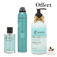 ALANIA PACK Eau Parfumee + Deo Parfume + Gel Lavant 350ML Offert - Pierre de Soleil ALANIA PACK Eau Parfumee + Deo Parfume + Gel Lavant 350ML Offert - Pierre de Soleil