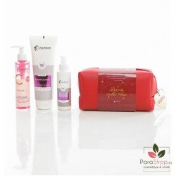 ALANIA TROUSSE VANITY Shampooing 250ML + Creme sans rinçage + gel Nettoyant 150ML OFFERT	 ALANIA TROUSSE VANITY Shampooing 250ML + Creme sans rinçage + gel Nettoyant 150ML OFFERT