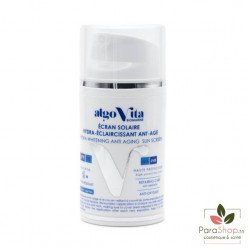 algoVita Ecran Solaire Anti Age Eclaircissant Beige - Peau Mixte a Grasse	