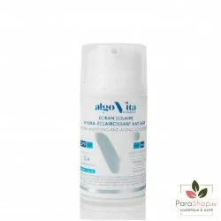 algoVita Ecran Solaire Anti Age Eclaircissant Rose - Peau Mixte a Grasse