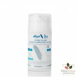 algoVita Ecran Solaire Anti Age Eclaircissant Invisible - Peau Mixte a Grasse