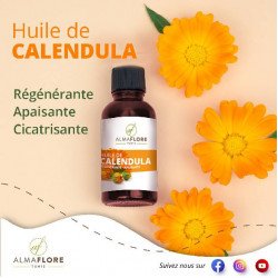 ALMAFLORE Huile de Calendula 10ML ALMAFLORE Huile de Calendula 10ML