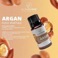 ALMAFLORE Huile d'ARGAN 10ML