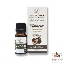 ALMAFLORE Huile d'Avocat - 10ML ALMAFLORE Huile d'Avocat - 10ML
