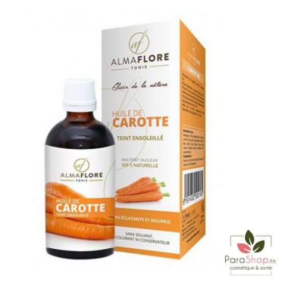 ALMAFLORE Huile de carotte 100ML