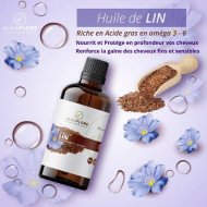 ALMAFLORE Huile de Lin 50ML