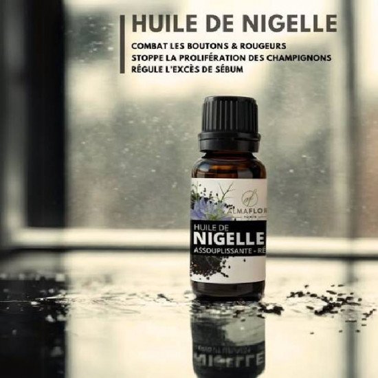 ALMAFLORE Huile de Nigelle 10ML ALMAFLORE Huile de Nigelle 10ML