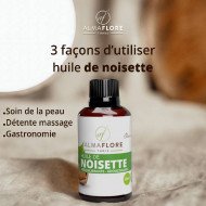 ALMAFLORE Huile de Noisette 10ML ALMAFLORE Huile de Noisette 10ML