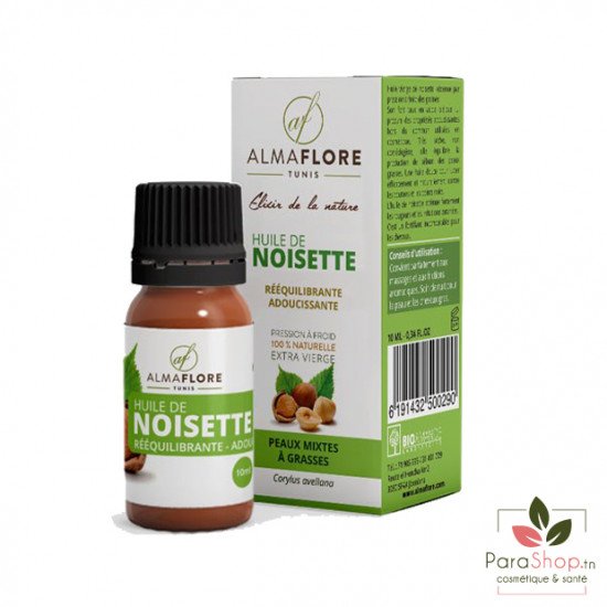 ALMAFLORE Huile de Noisette BIO 10ML