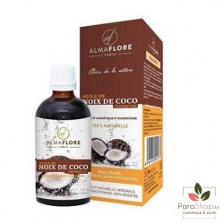 Almaflore huile de noix de coco 100ml Almaflore huile de noix de coco 100ml