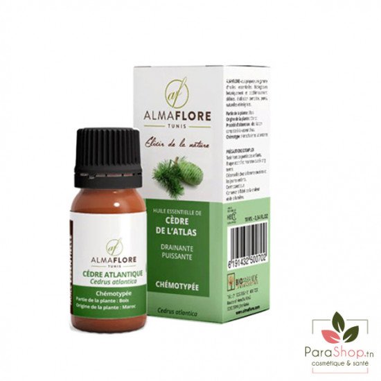 ALMAFLORE Huile Essentielle de Cèdre de l'Atlas 10ML