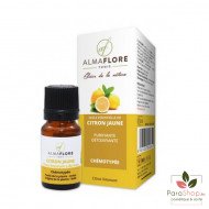 ALMAFLORE Huile Essentielle de Citron jaune BIO 10ML ALMAFLORE Huile Essentielle de Citron jaune BIO 10ML