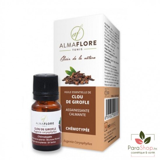 ALMAFLORE Huile Essentielle de clou de girofle BIO 10ML