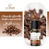 ALMAFLORE Huile Essentielle de clou de girofle BIO 10ML ALMAFLORE Huile Essentielle de clou de girofle BIO 10ML