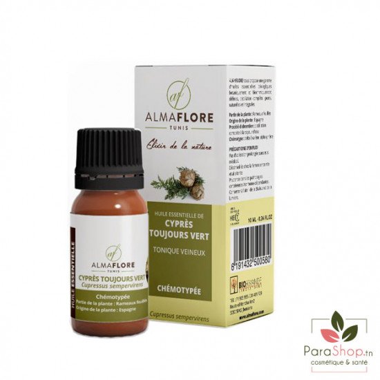 ALMAFLORE Huile Essentielle de Cyprès 10ML	