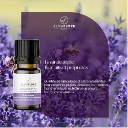 Almaflore Huile essentielle de Lavandin Aspic 10ML	