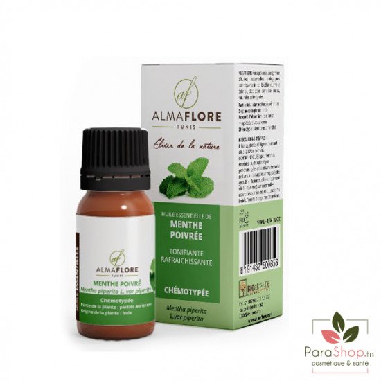 Almaflore Huile Essentielle de Menthe Poivrée 10ML